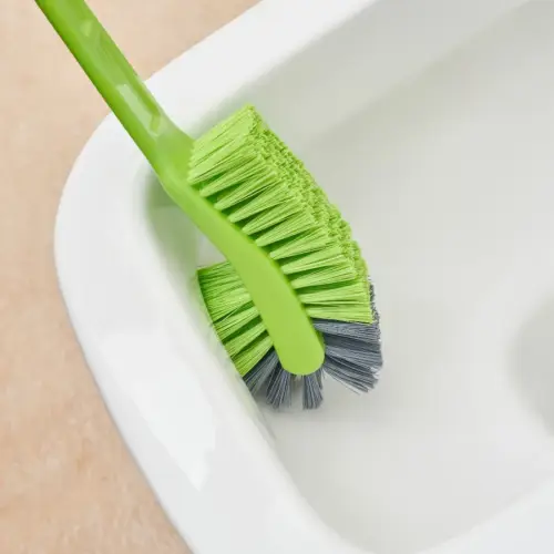 Antibacterial Double Hockey Toilet Brush